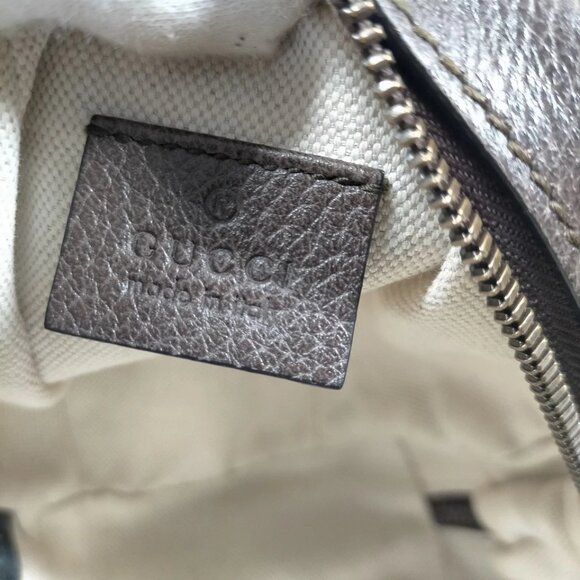 Gucci Hand Bag Sherry Line Brown PVC 849-082125 - Picture 13 of 13